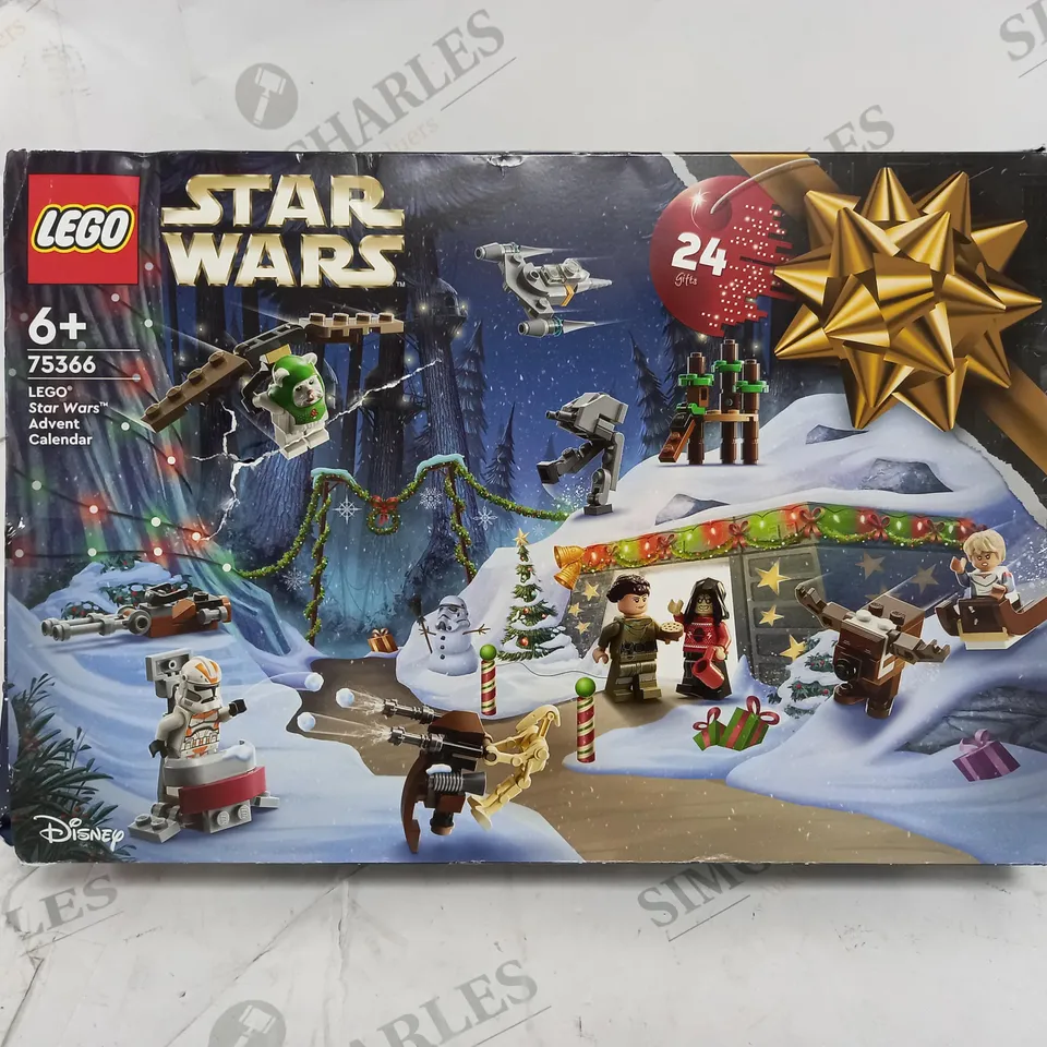 BOXED LEGO STAR WARS ADVENT CALENDAR - 75366 RRP £29.99