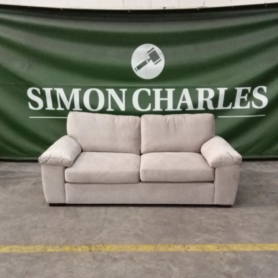 ELIZA FABRIC 3 SEATER SOFA - BEIGE RRP £749