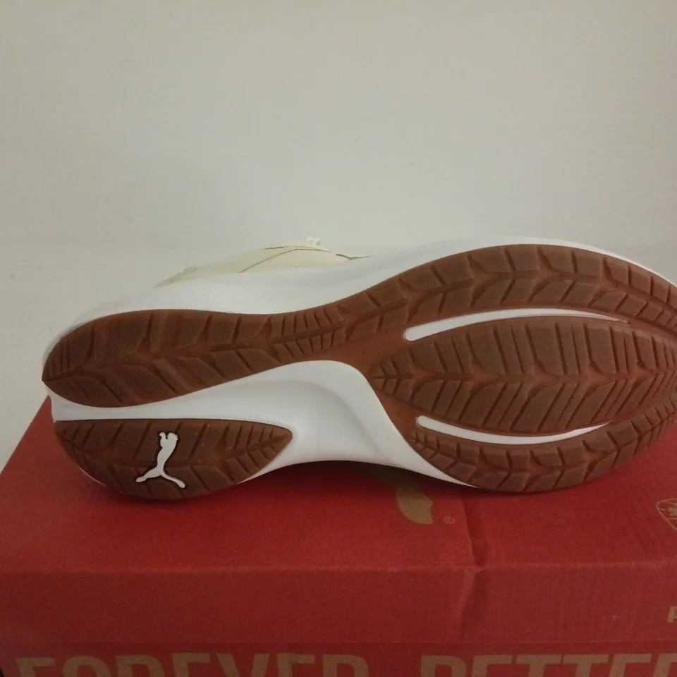 PUMA SKYROCKET LITE 2 UK 6 ALPINE SNOW PUMA GOLD BOXED