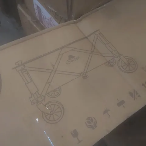BOXED VOYAGER FOLDING CAMPING WAGON - NAVY 