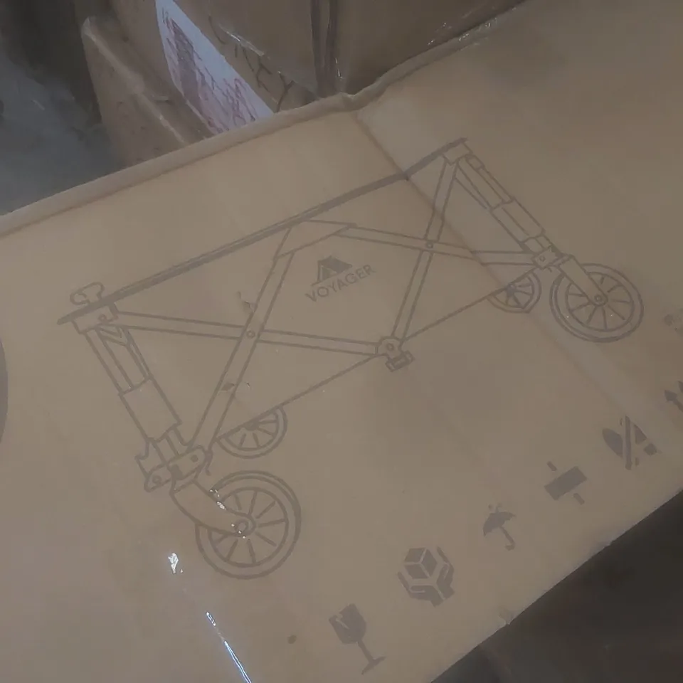 BOXED VOYAGER FOLDING CAMPING WAGON - NAVY 