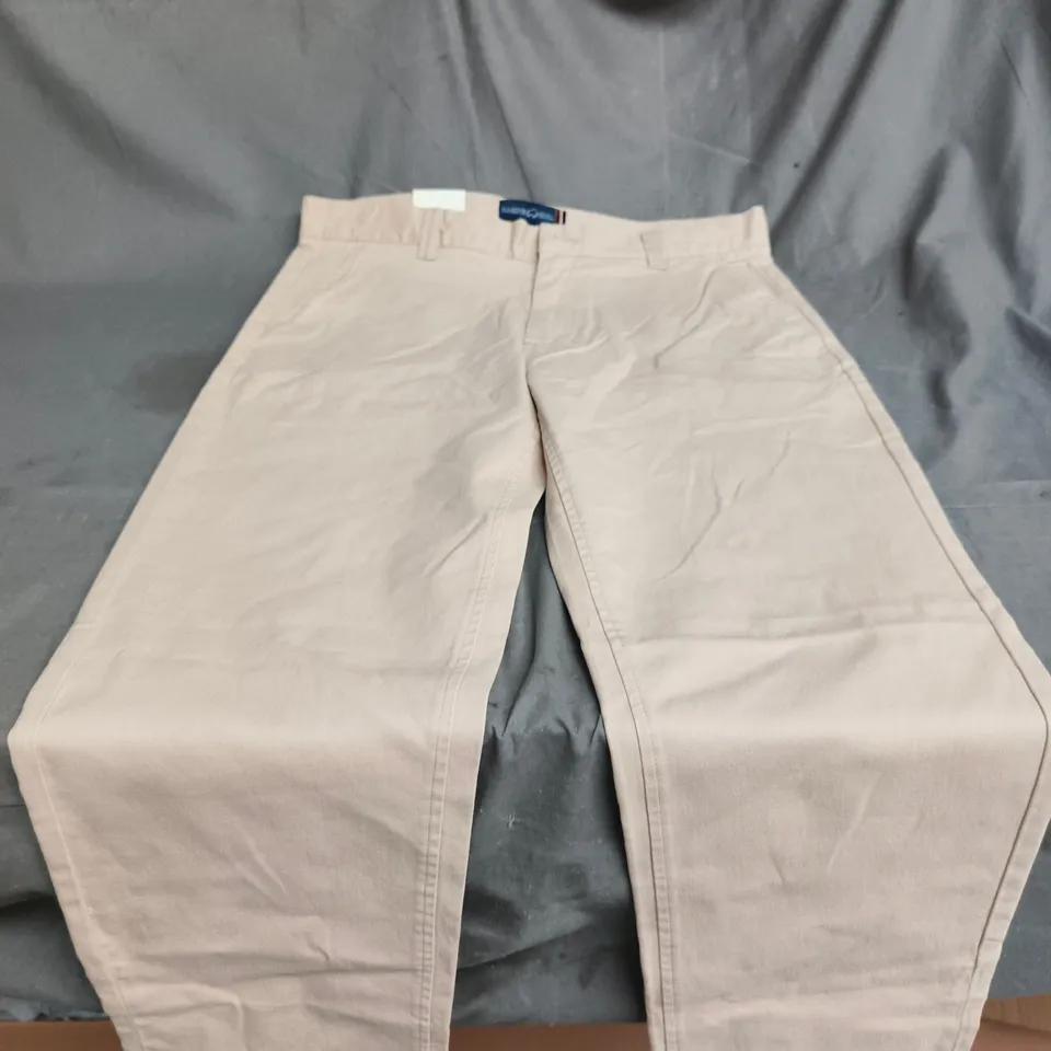 RAGING BULL CLASSIC CHINO TROUSERS – TAN, UK 34 LONG