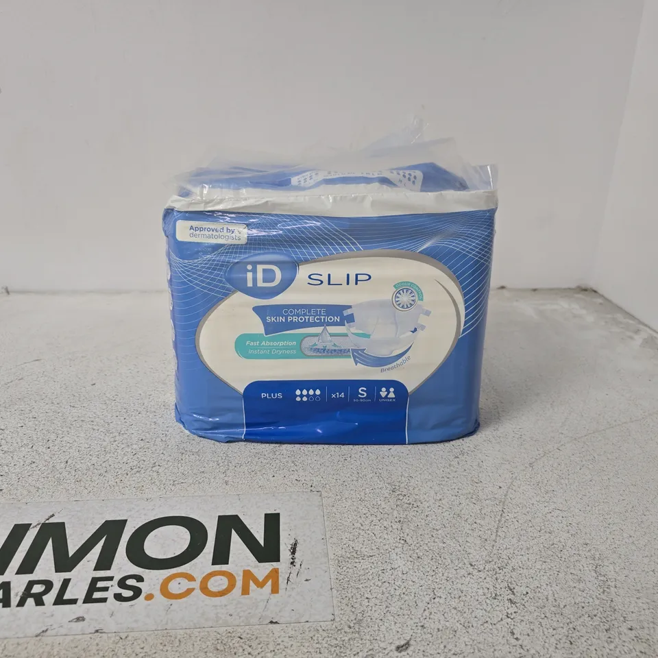 ID SLIP COMPLETE SKIN PROTECTION PADS – PLUS (14 PER PACK) ALL IN ONE BRIEFS