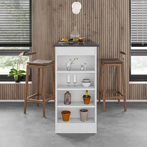 BOXED LIVIAH 117 DINING TABLE STYLISH MULTI-FUNCTIONAL KITCHEN TABLE
