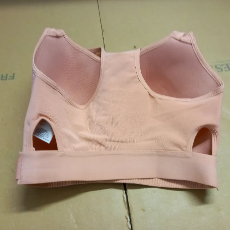 GYMSHARK PINK SPORTS BRA - 32E/F