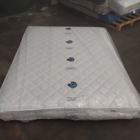 QUALITY BAGGED DESIGNER KING SIZE 150cm AIRSPRUNG LUXURY QUILTED MEDIUM MATTRESS