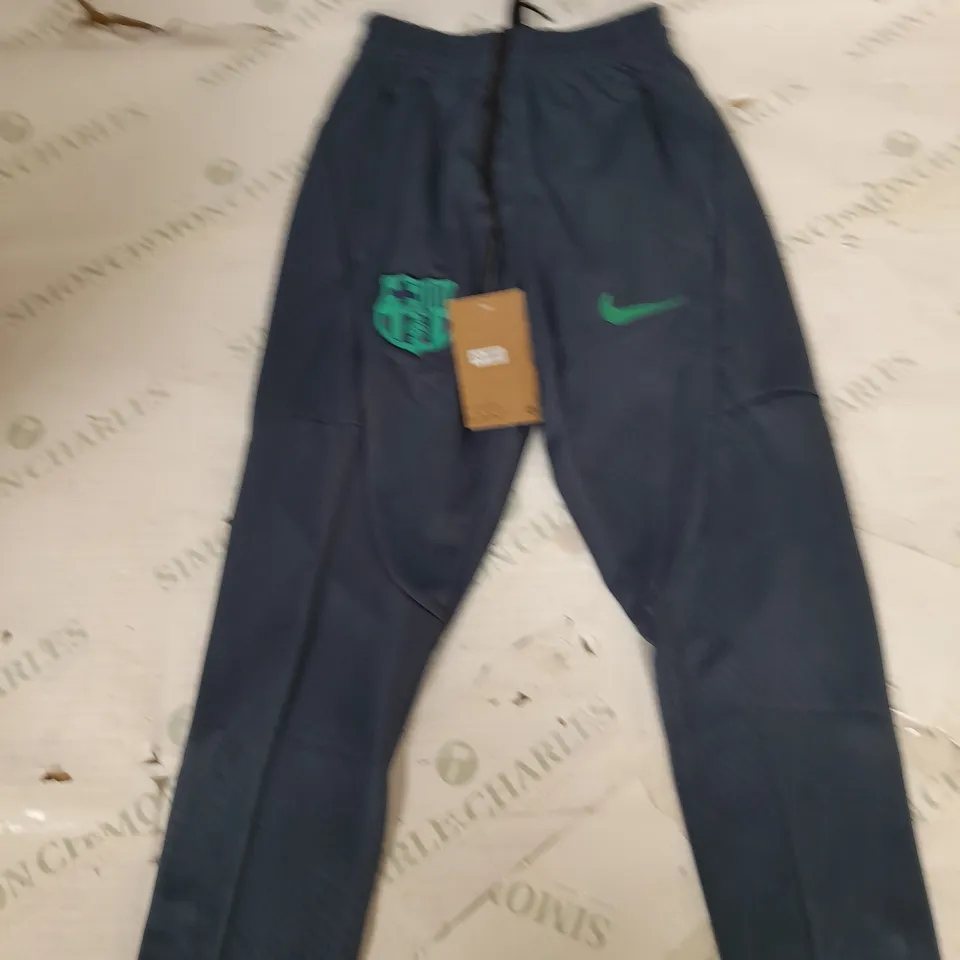 FC BARCELONA TRACKSUIT BOTTOMS SIZE 10