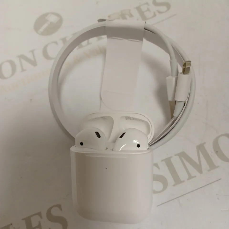AIR PODS WITH WIRELESS CHARGING CASE