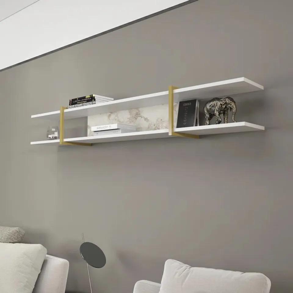 BOXED ALBURTO PICTURE LEDGE WALL SHELF