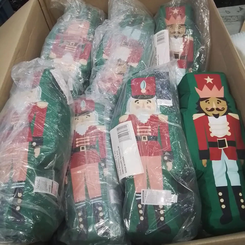 A BOX OF 20 SOFT TEDDY NUTCRACKER'S