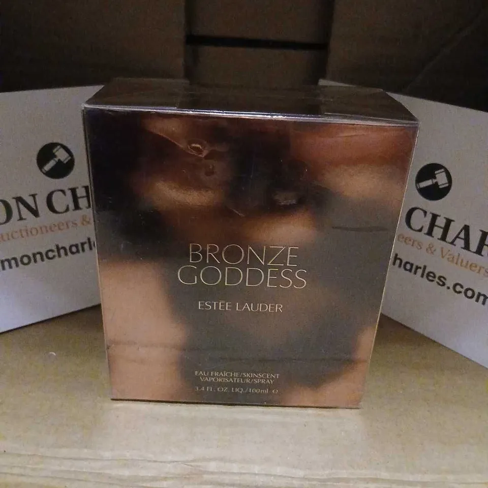BOXED AND SEALED BRONZE GODDESS ESTEE LAUDER EAU FRAICHE 100ML