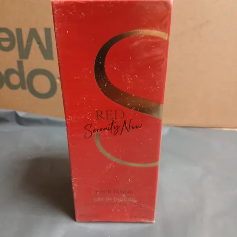BOXED AND SEALED RED SERENITY NOW POUR FEMME EAU DE PARFUM 100ML