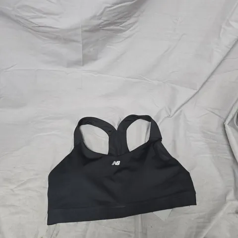NEW BALANCE NB ESSENTIAL TRAIL SPORTS BRA β BLACK β SIZE L