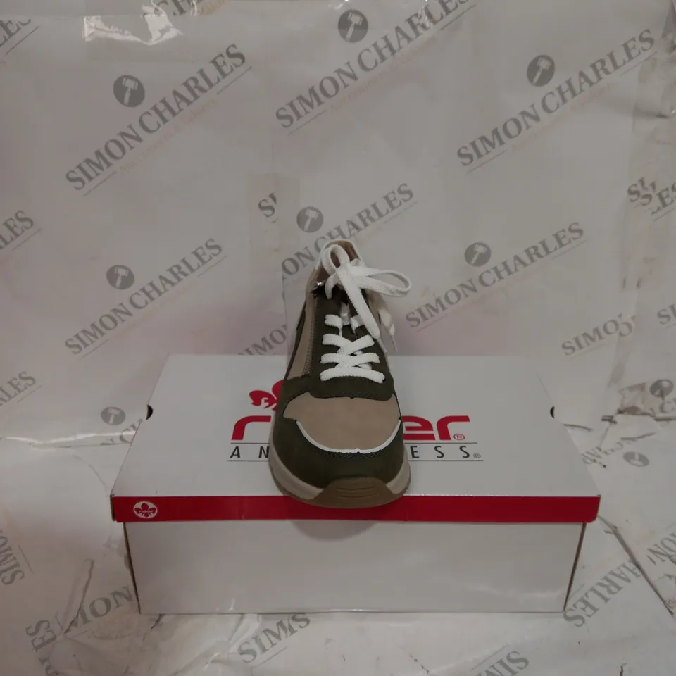 BOXED RIEKER MEMOSOFT SNEAKERS SIZE 6.5