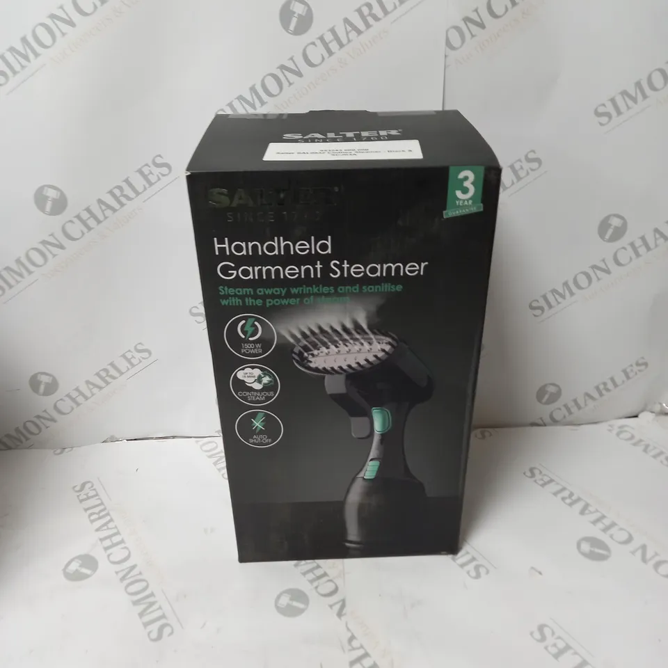 BOXED SALTER HANDHELD GARMENT STEAMER 