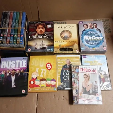 LOT OF ASSORTED DVDS TO INCLUDE THE MUMMY COLLECTION, TOP GEAR COMPLETE SPECIALS AND WEST WING SEASONS 1-9