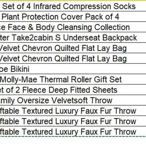 PALLET OF APPROXIMATELY 242 ASSORTED PRODUCTS TO INCLUDE;