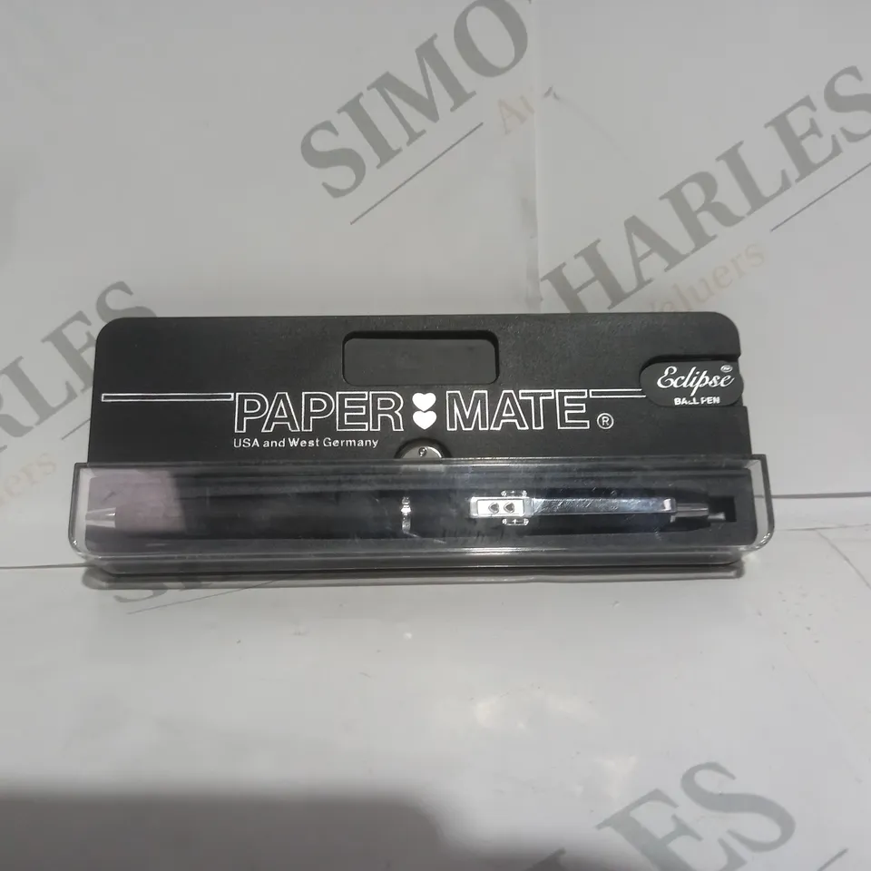 PAPER MATE ECLIPSE BLACK BALLPOINT PEN