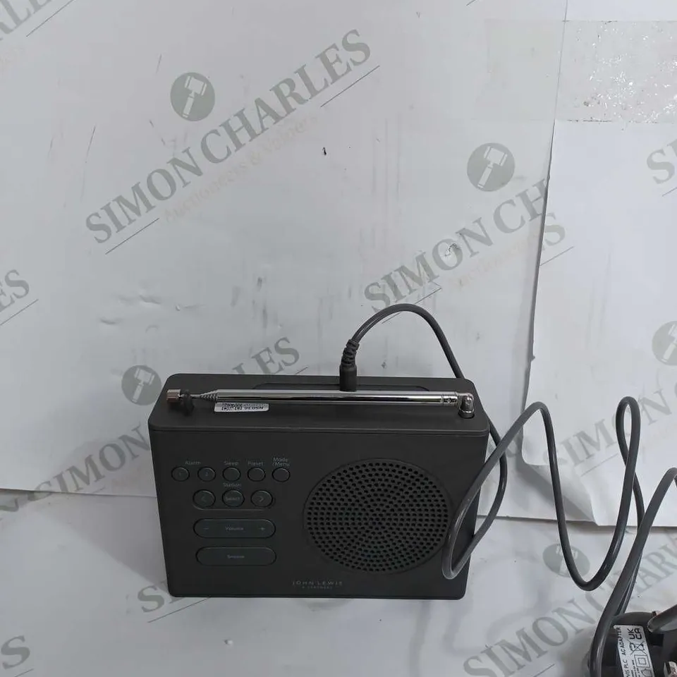 JOHN LEWIS SPECTRUM DAB/FM RADIO
