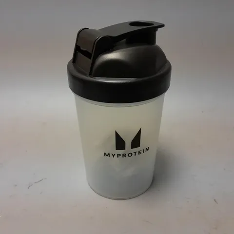MYPROTEIN MINI PLASTIC SHAKER IN CLEAR/BLACK