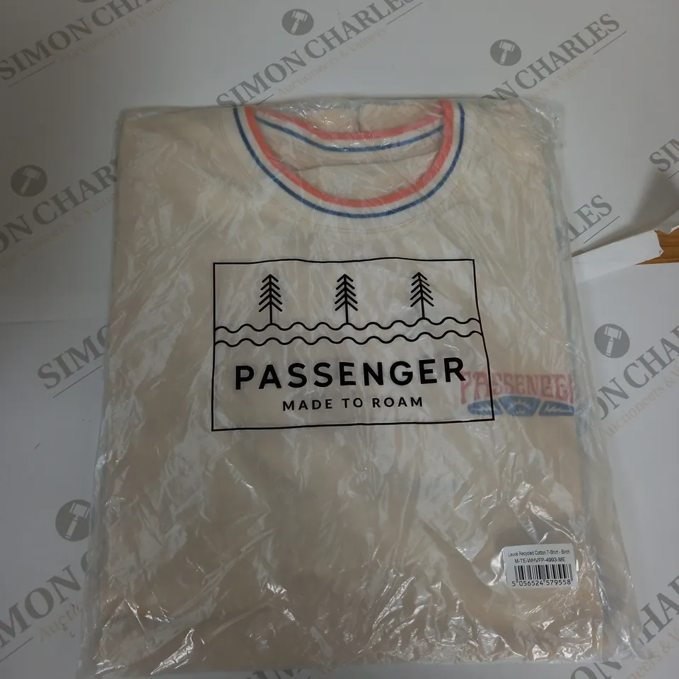 BAGGED PASSENGER COTTON T-SHIRT SIZE M