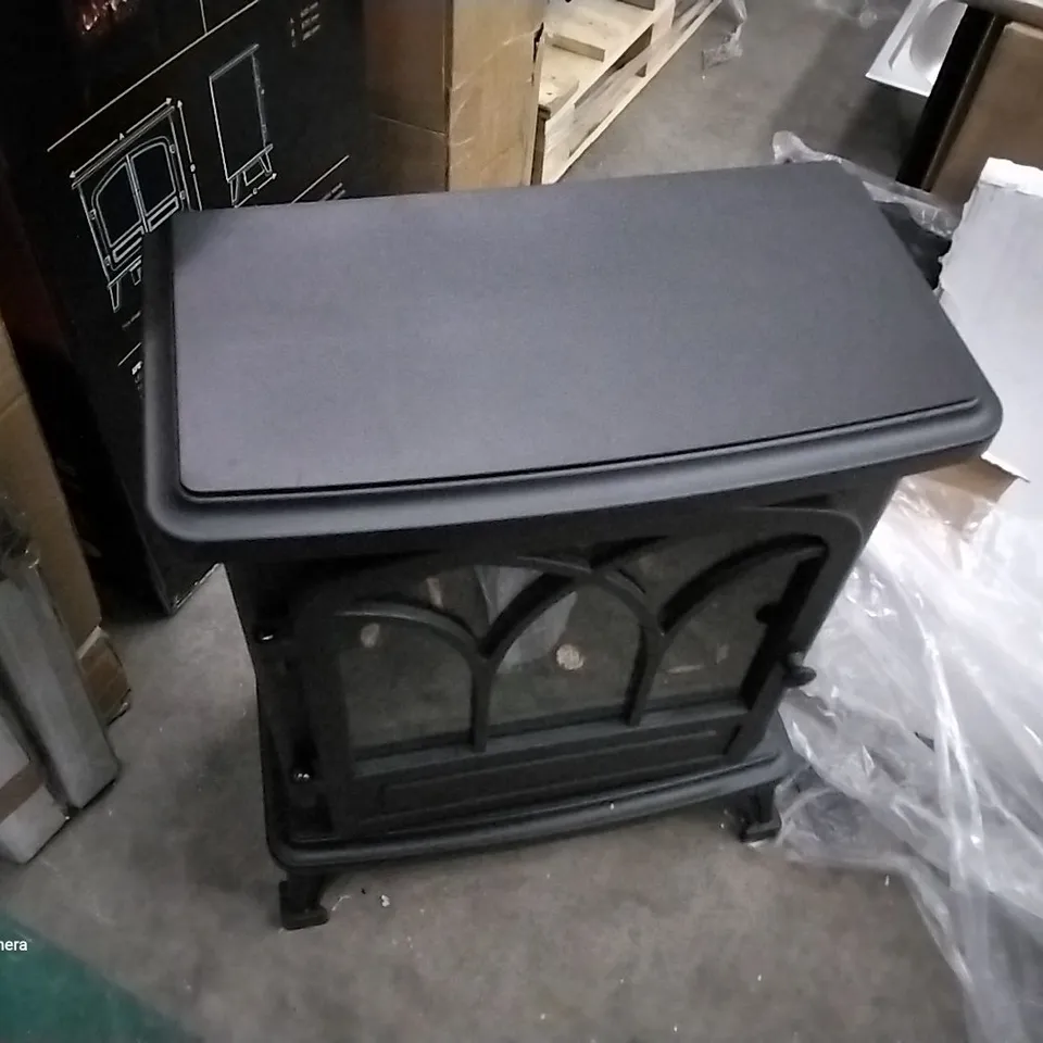 BOXED CARDIVIK BLACK LED ELECTRIC STOVE 