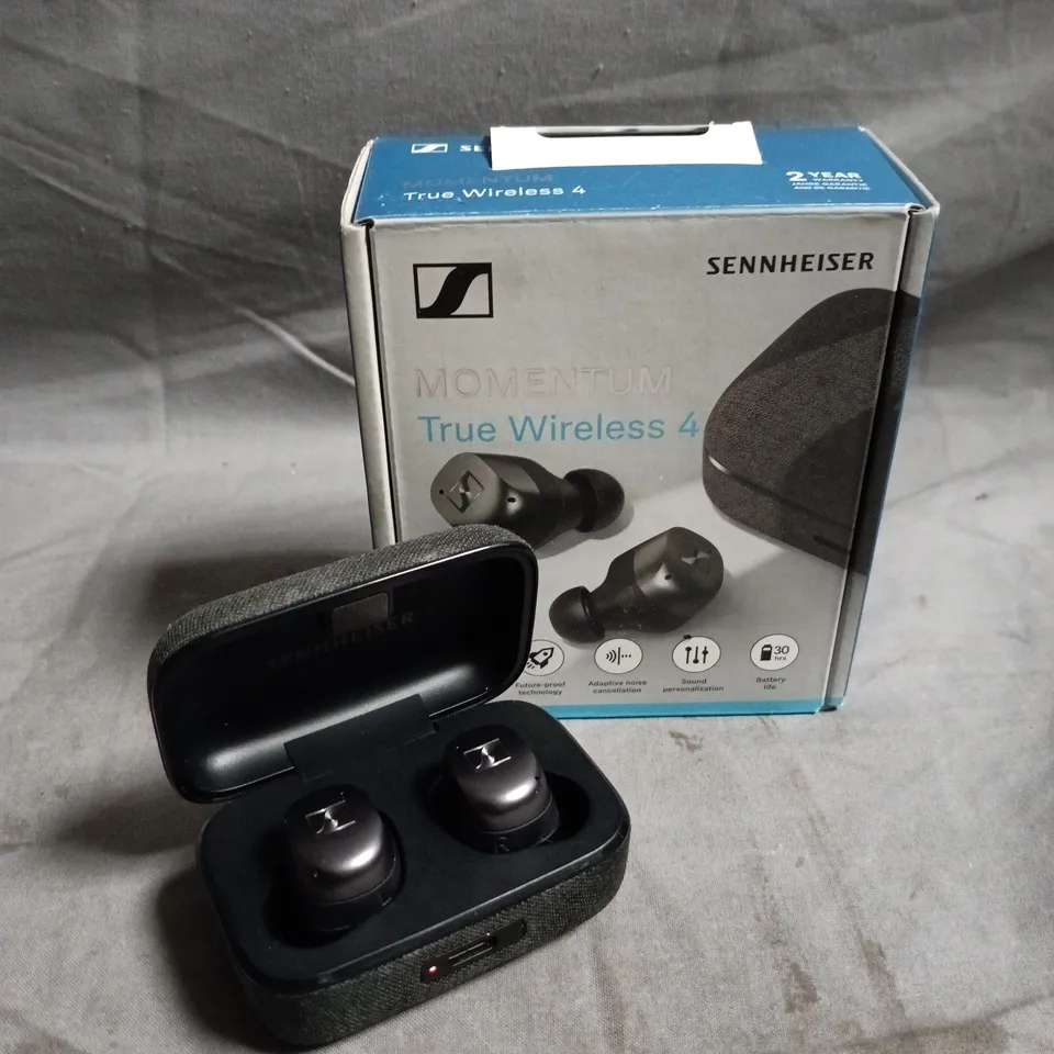 BOXED SENNHEISER MOMENTUM TRUE WIRELESS 4 HEADPHONES 