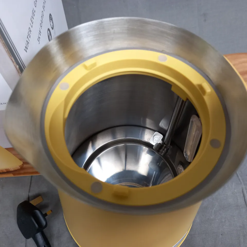 BOXED MATT OCHRE 1.7L CONTEMPORARY KETTLE