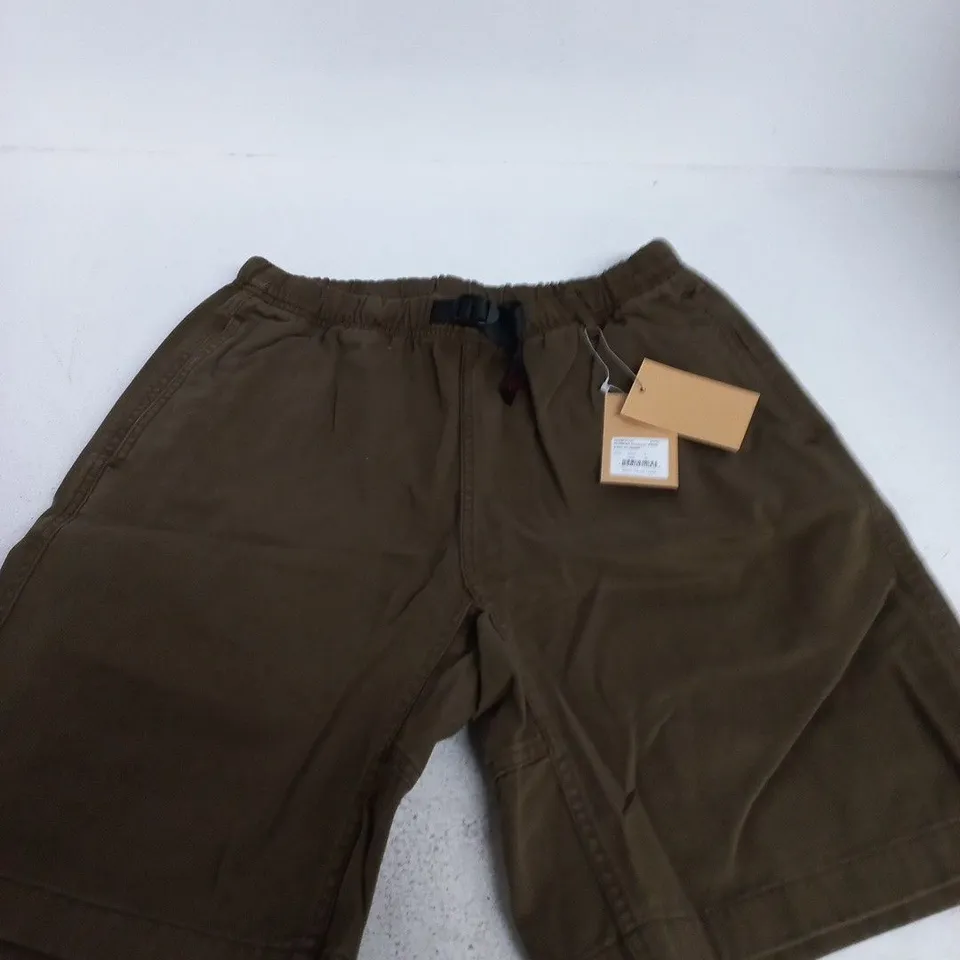 GRAMICCI MENS G-SHORT PIGMENT DYED BARK – ASIA L (US M) – MADE IN VIETNAM