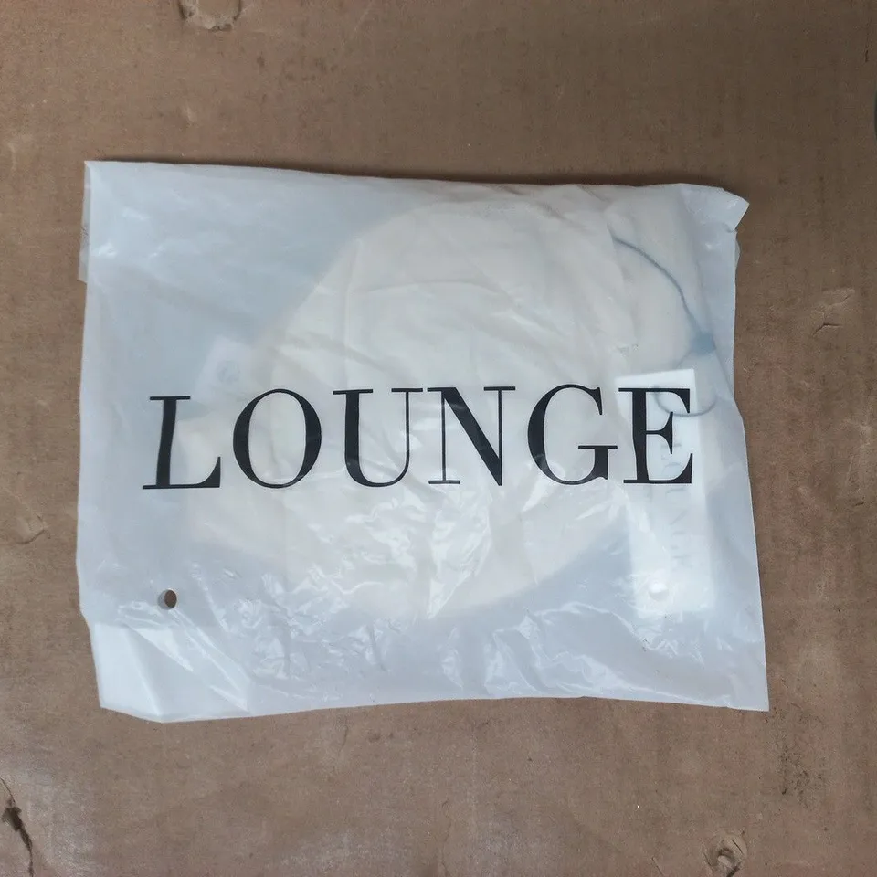 BAGGED LOUNGE PILLOW SOFT PLUNGE BRA IN LATTE SIZE 34E