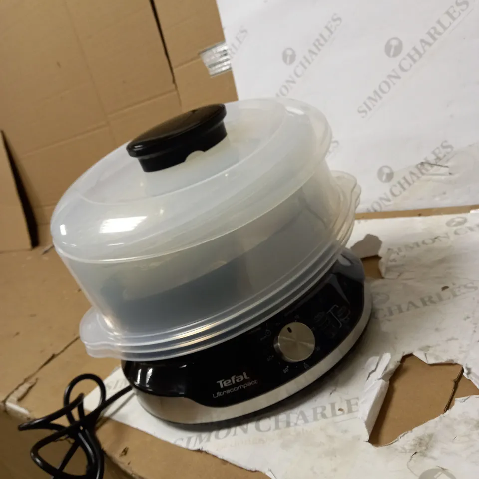 TEFAL ULTRACOMPACT STEAM COOKER