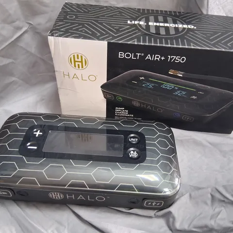 BOXED HALO BOLT AIR+ WITH CAR JUMP STARTER & AIR COMPRESSOR MODEL HBA+ 59940
