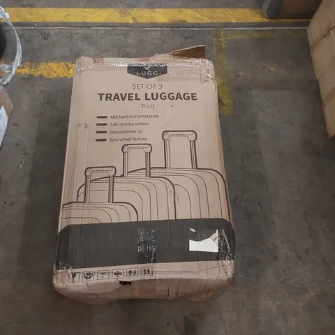 BOXED LUGG LIGHTWEIGHT TRAVEL SUITCASE 