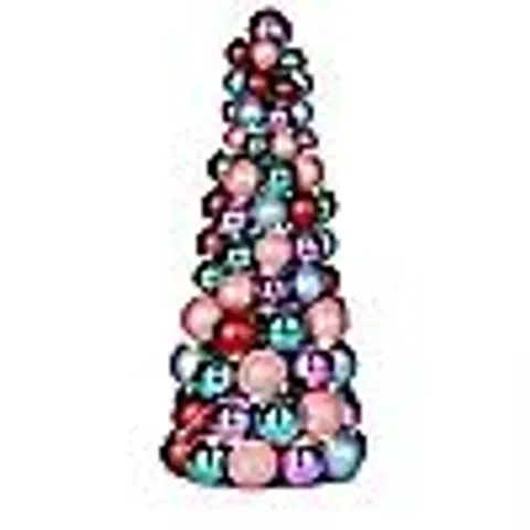 HOME STORIES 50CM PRE LIT BAUBLE CORE TREE