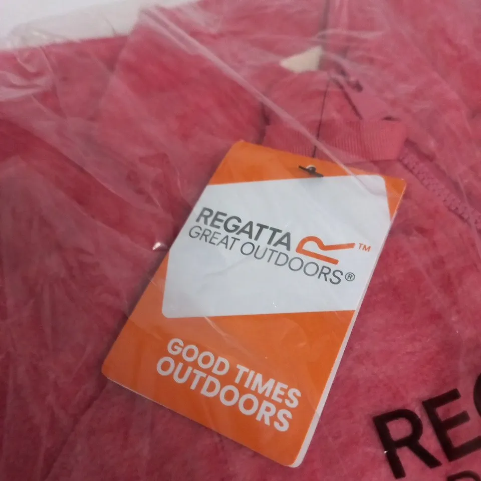 REGATTA GREAT OUTDOORS WOMEN'S FLEECE JACKET – PINK SLATE ROSE UK 16