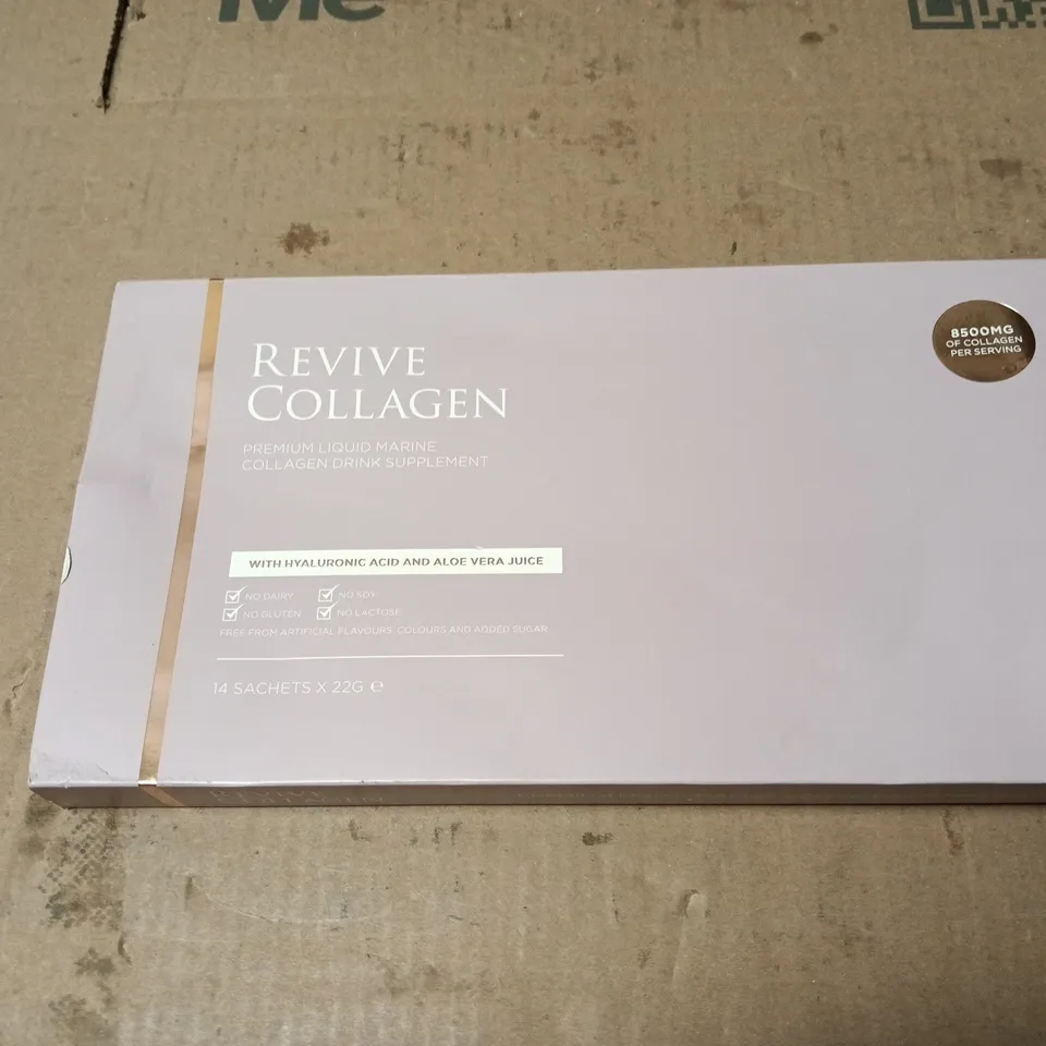 REVIVE COLLAGEN PREMIUM LIQUID MARINE COLLAGEN DRINK SUPPLEMENT – 14 SACHETS