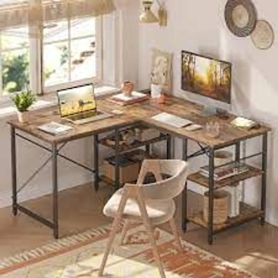 BOXED DORAN CORNER COMPUTER DESK(1 BOX)