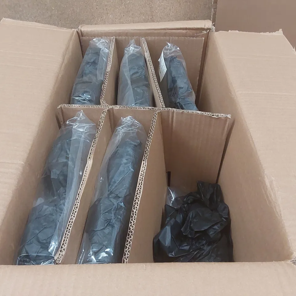 BOX CONTAINING APPROXIMATELY 6x BRAND NEW SIMPLY BE BLACK PHOEBE EXTRA WIDE SANDALS