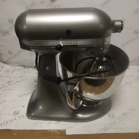 KITCHENAID 5KSM125BCU ARTISAN STAND MIXER - SILVER