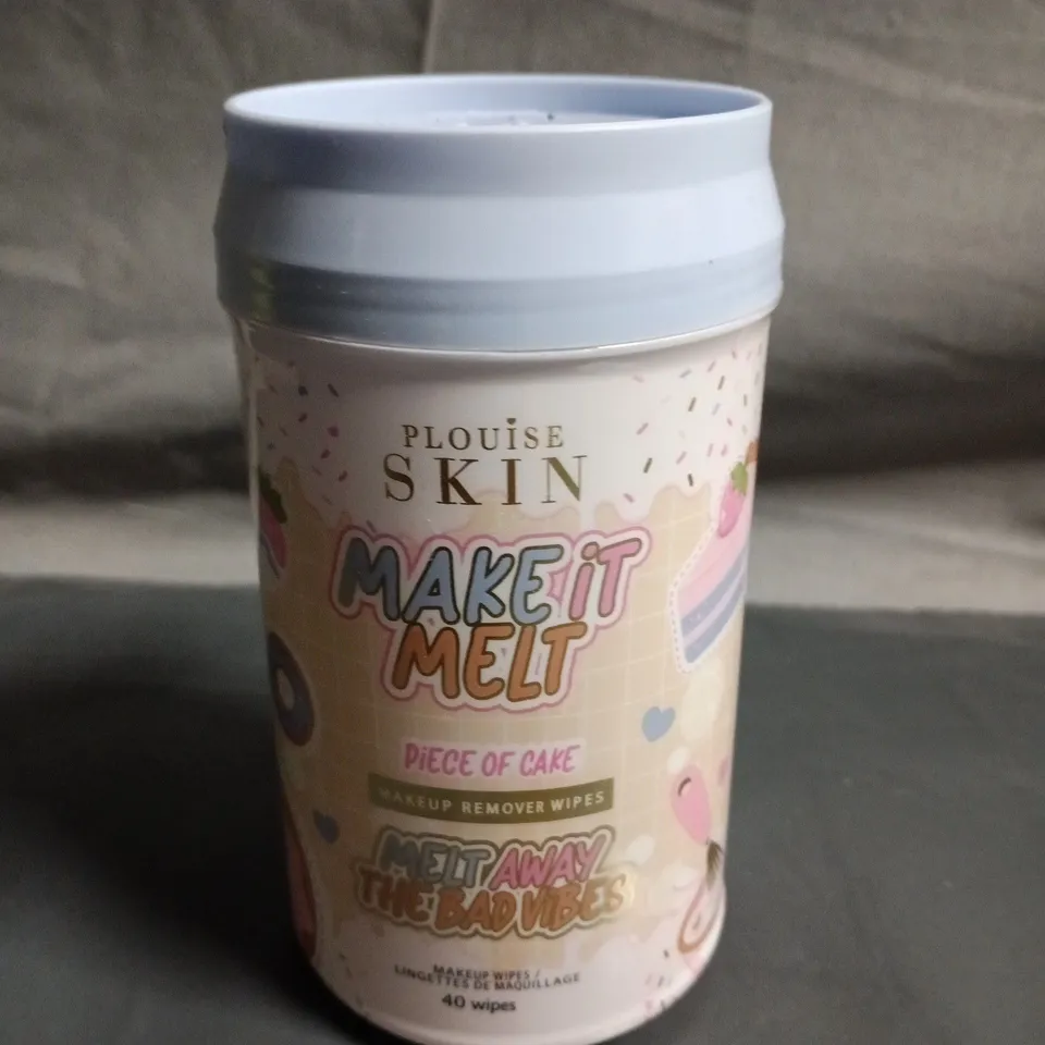 PLOUISE SKIN MAKE IT MELT MAKEUP REMOVER WIPES – 40 WIPES