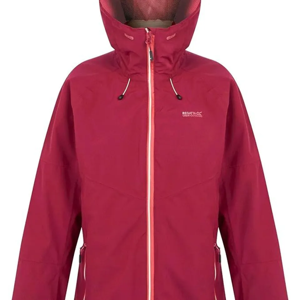 BRAND NEW REGATTA WOMENS WENTWOOD IX JACKET IN RUMBA RED - SIZE 10