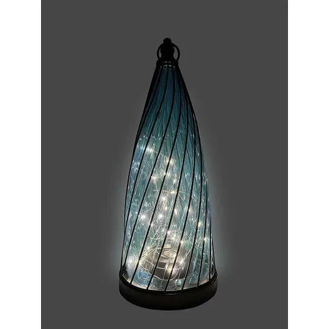 GARDEN REFLECTIONS SPIRAL LANTERN