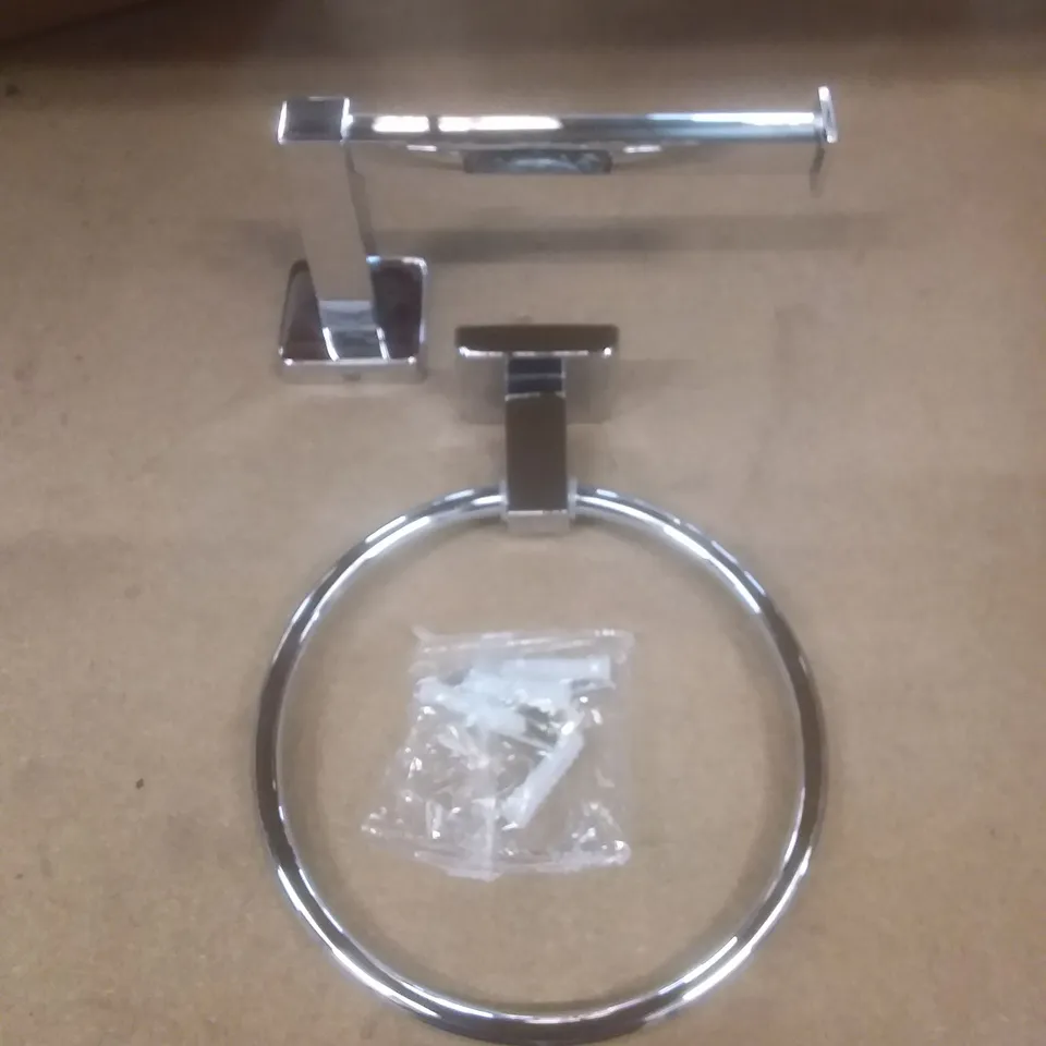 BOXED WALL MOUNTED TOILET ROLL HOLDER 