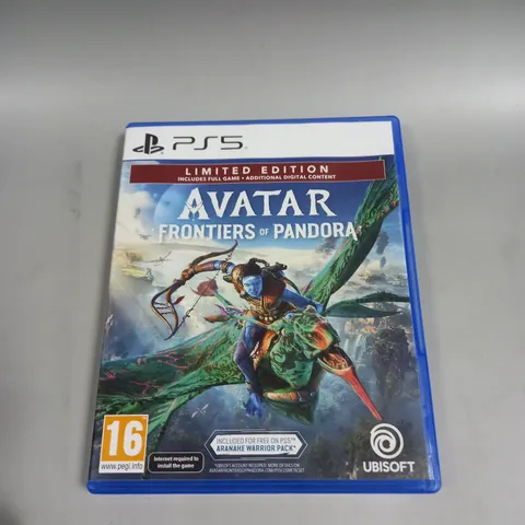 AVATAR FRONTIERS OF PANDORA LIMITED EDITION FOR PS5