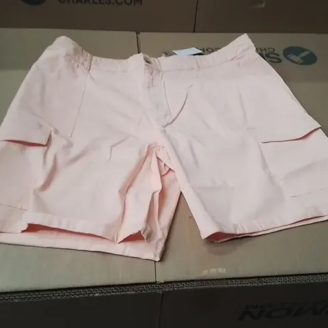 BOXED BRAND NEW APPROXIMATELY 26 JD WILLIAMS PEACH CARGO SHORTS SIZE 20