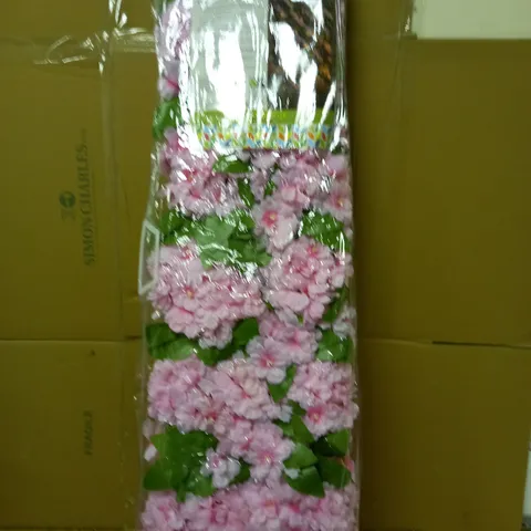 SMART SOLAR 75 LED SOLAR IN-LIT PINK BLOSSOM TRELLIS