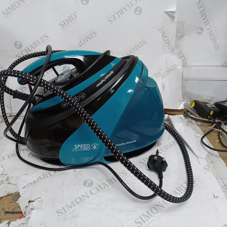 BOXED MORPHY RICHARDS 332101 AUTO CLEAN SPEED STEAM PRO 7 BAR STEAM GENERATOR IRON
