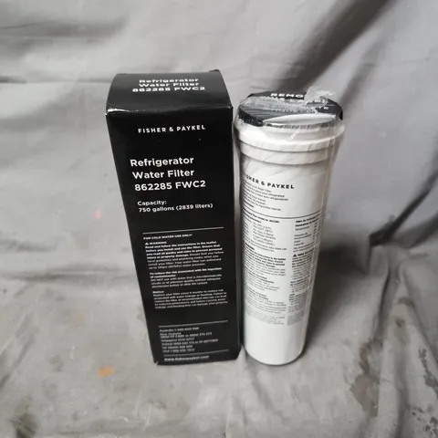 BOXED FISHER & PAYKEL REFRIGERATOR WATER FILTER 862285 FWC2