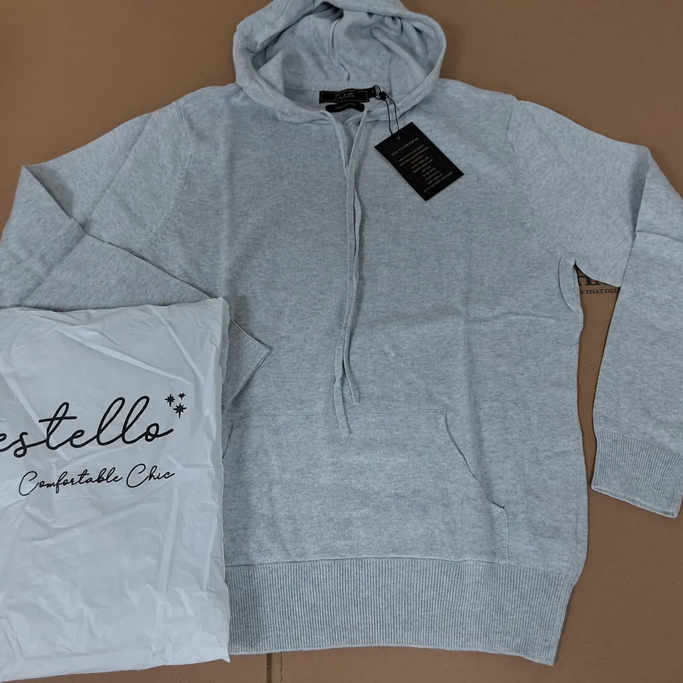 LOT OF 5 DESTELLO SAFFRON HOODIES IN GREY - S