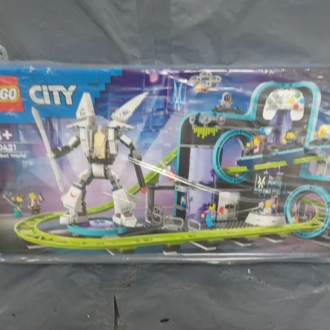 LEGO CITY ROBOT WORLD ROLLER-COASTER PARK TOY 60421
